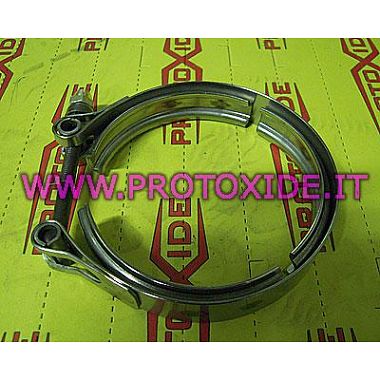Abrazadera de cierre de banda en V de acero inoxidable de 60 mm a 63 mm Corbatas y anillos V-Band