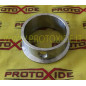 Turbo uitlaat v-band flens Garrett Gt1446 RVS downpipe ring uitlaat met lambdasonde bus