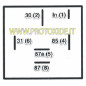 Pulsrelais 12v negatieve of positieve aansturing DC 01170716