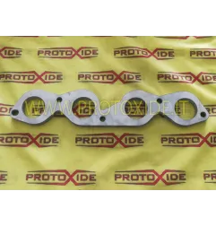 Flange coletor de escape Lancia Delta 2000 1600 8V aço Flanges coletor de escape