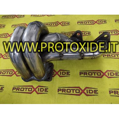 Colector escape acero Turbo Transformation Fiat Panda y Fiat 500 1200- Turbo bombero posicion alta Colectores de escape de ac...