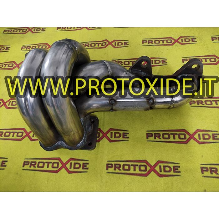 Steel exhaust manifold Turbo Transformation Fiat Panda and Fiat 500 1200- Fire engine turbo high position Steel exhaust manif...
