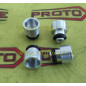 Distanțiere injector injector Bosch din aluminiu + adaptoare extensie 12mm