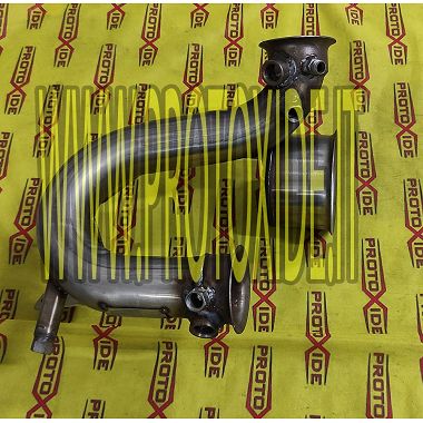 Bajante de escape elimina Fap DPF Volkswagen Golf TDI - GTD 7 y 7.5 1600-2000 184cv en acero inoxidable Bajante del motor tur...