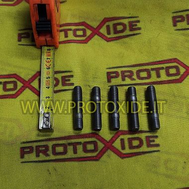 Prigionieri M8 8mm x 1.25 per collettori e turbine 5 pezzi Dadi, Prigionieri e Bulloneria Speciale