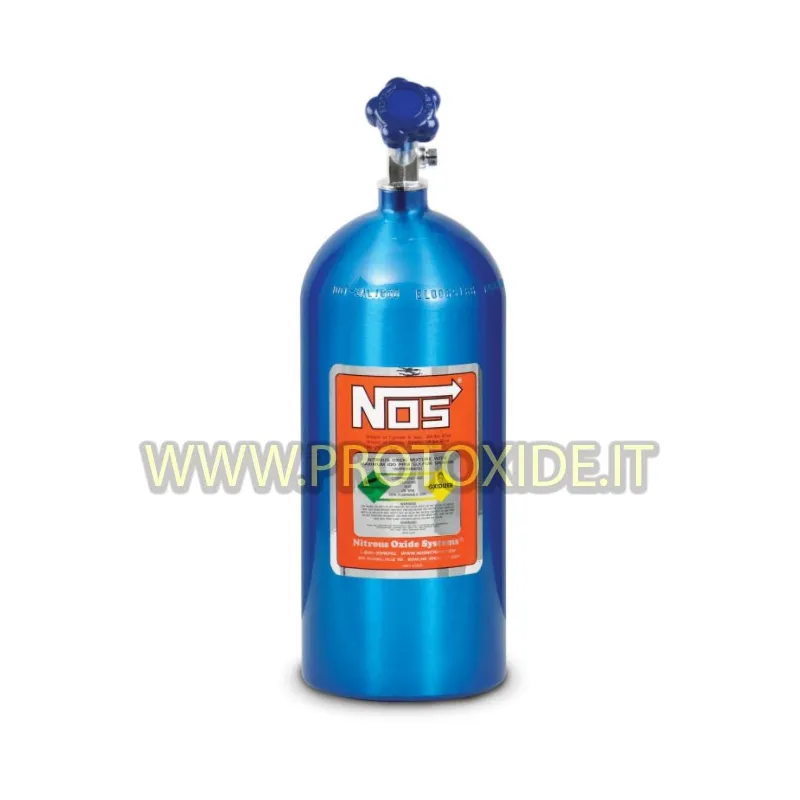 Bombola protossido d'azoto NOS orignale USA alluminio 4.5 kg VUOTA per auto