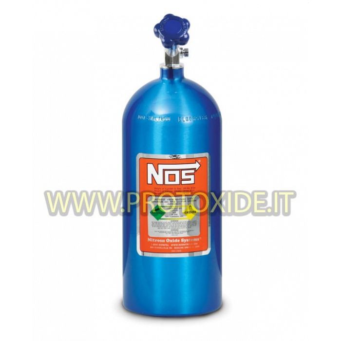 Cilindro de óxido nitroso NOS orignal USA aluminio 4,5 kg VACIO