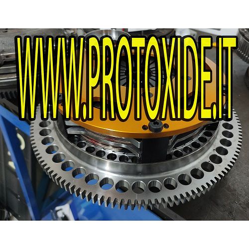 Steel flywheel kit with two-disc clutch Mini cooper R53 Flywheel kit with reinforced twin-disk clutch