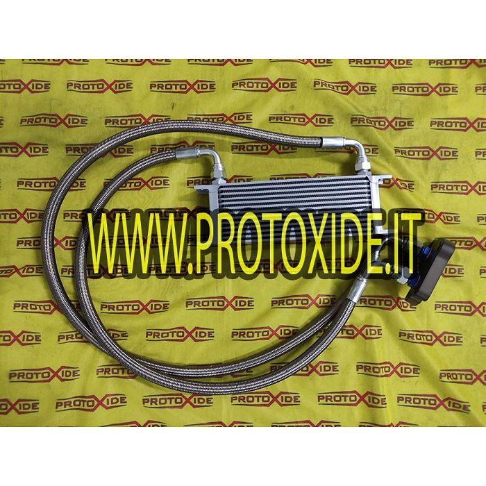Mini Cooper R53 oil radiator kit with plate and pipes Mini Cooper R53 oil radiator kit with plate and pipes