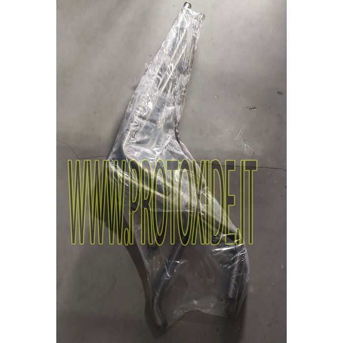 Cijevi za vodu Lancia Beta Montecarlo Stainless Steel hlađenje motora 2 kom Cijevi za vodu Lancia Beta Montecarlo Stainless Steel hlađenje motora 2 kom