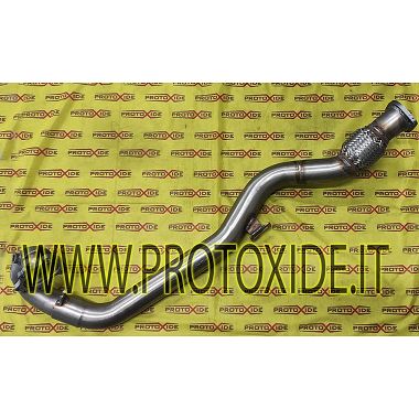 Extended exhaust downpipe Fiat Coupè 2000 20v Turbo GT25-GT28 -GTX28 long stainless steel Downpipe for turbo petrol engines