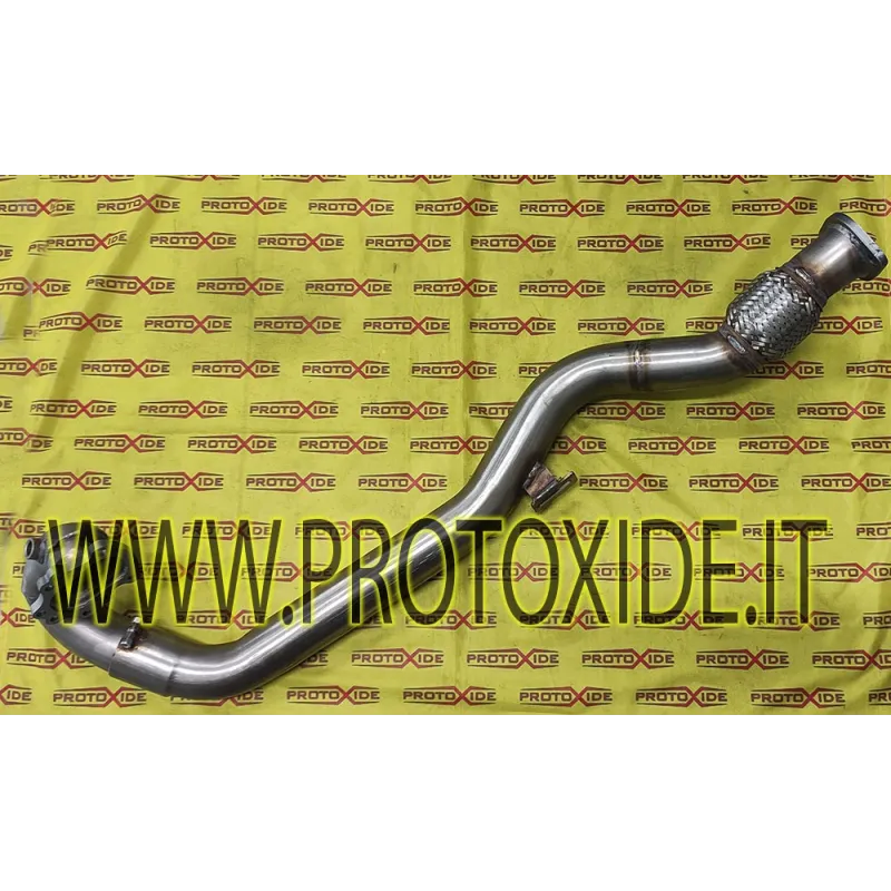 Downpipe d’escapament augmentat Fiat Coupé 2000 20v Turbo GT28 GTX28 acer inoxidable llarg