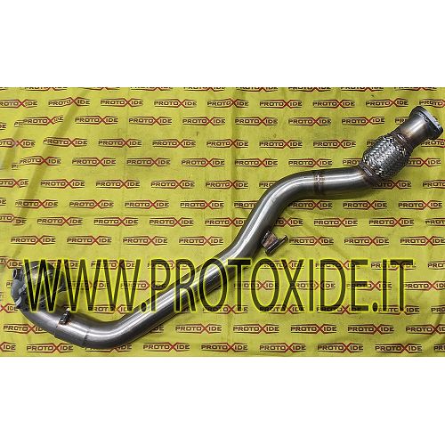 Lange RVS uitlaat downpipe Fiat Coupè 2000 20v Turbo GT28 -GTX28 Downpipe turbo benzinemotoren