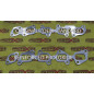 Reinforced exhaust manifold gasket Vw 2000 150hp Audi A3 on sample