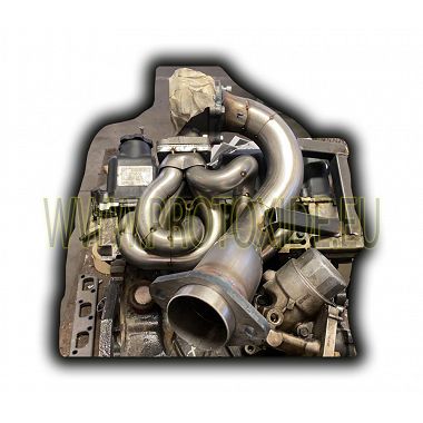 Čelični ispušni razvodnik Mini Cooper R53 za turbo transformaciju u visokom položaju Čelični razvodnici za turbo benzinske mo...