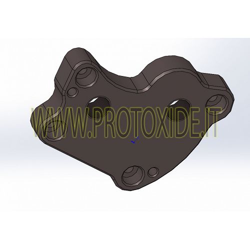 Sandwich enfriador de aceite Mini Cooper R53 placa adaptadora Soportes y accesorios para filtros de aceite para enfriadores d...