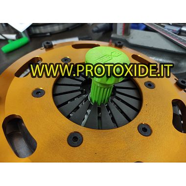 Centratore frizioni bidisco monodisco allinea mozzetto dischi Mitsubishi Alfa Hyundai 23 cave Supporti rinforzati - Leve cambio