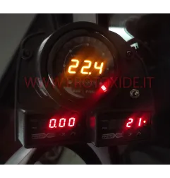 Fiat Grande Punto 3-positie instrumentenpaneel luchtroostermeterhouder Instrumentenpaneelmeterhouder en instrumentenpanelen...