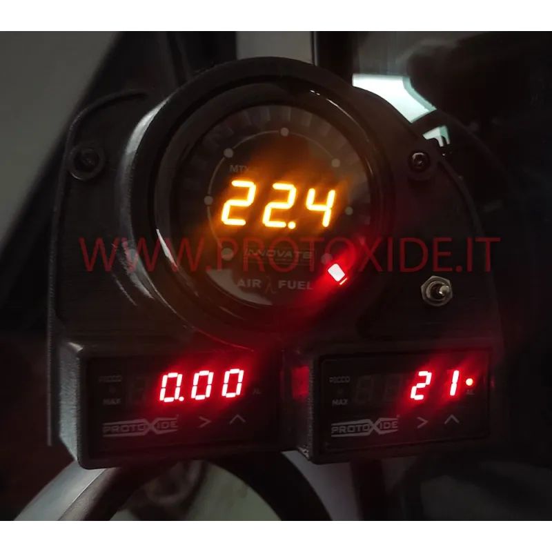 Saída de ar do painel de instrumentos do Fiat Grande Punto com 3 posições