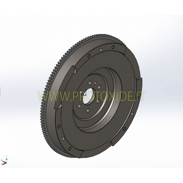 copy of Sada jednohmotového oceľového zotrvačníka so zosilnenou spojkou Ford Focus 1500 16v Turbo M8DD Zostava zotrvačníka z ...