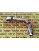 Oversized steel exhaust downpipe with flexible for Fiat Punto GT turbochargers Mitsubishi TD04