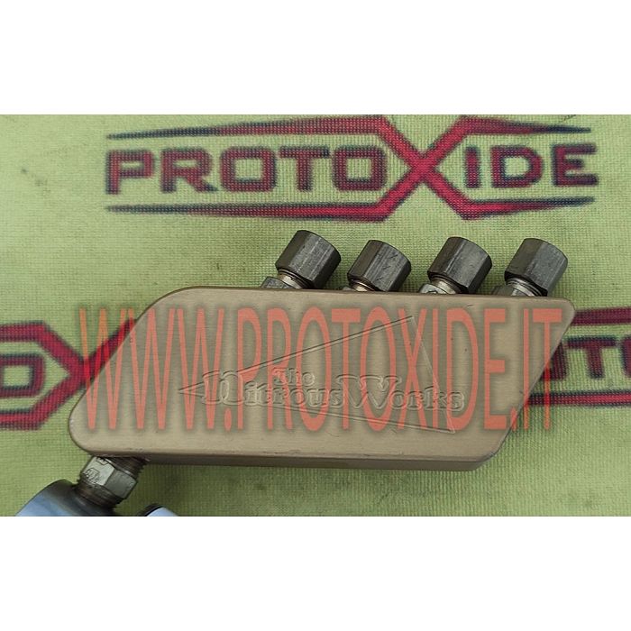 Distributor block Nitrous oxide 4-1 Nitrous Works gas or petrol with FAN Spare parts for nitrous oxide systems Distributor block Nitrous oxide 4-1 Nitrous Works gas or petrol with FAN Spare parts for nitrous oxide systems