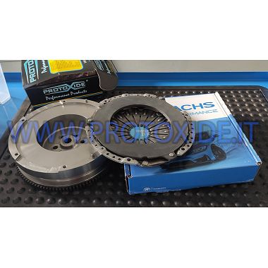 Kit Volano monomassa acciaio frizione rinforzata Alfa Giulia 2200 Turbodiesel Kit volani acciaio con frizione BIDISCO rinforzata