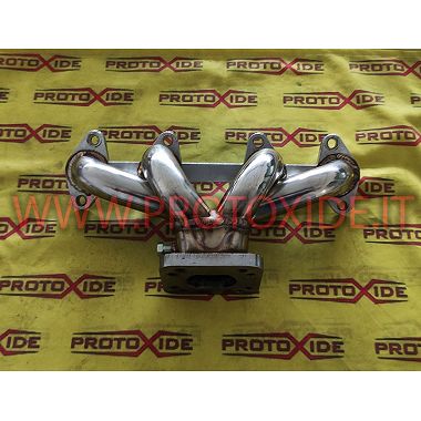 Collettore scarico acciaio Trasformazione turbo Fiat 500-600 Grande Punto Lancia Y motore Fire posizione bassa Collettori sca...