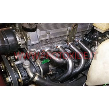 مشعب العادم Alfa 75 Twin Spark 2000 يستنشق 4-2-1 148 حصانًا من الفولاذ المقاوم للصدأ مشعبات العادم الفولاذية للمحركات المستنشقة