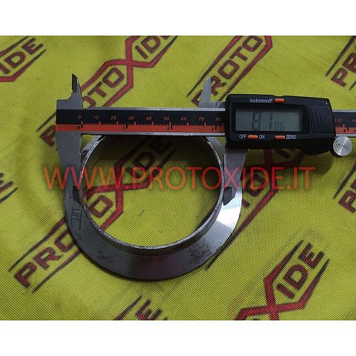 Flangia v-band anello scarico Volkswagen Golf 7 GTi R uscita downpipe marmitta