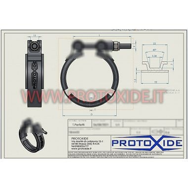 V-band svorka 90mm Kravaty a kroužky V-Band