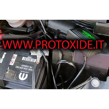 Avgasöppning och -stängning trådlöst kit med fjärrkontroll Fiat 500 Abarth Competizione - Turismo Record Monza Ventiler Avgas...