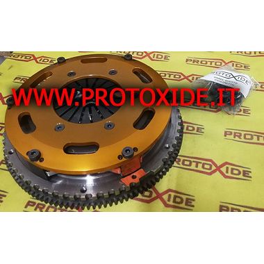 Steel flywheel with reinforced copper single-disc clutch Ergal Renault 5 GT Turbo phase 1-2 Steel flywheel kit with reinforce...