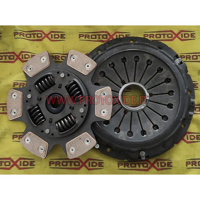 Kit Frizione rinforzata monodisco 6 placche rame per Lancia Delta 2000 16V Turbo Fiat Coupè 2000 16-20v Turbo Frizioni rinfor...