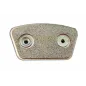Placchetta rame speciale a singola raggiatura 2 placche disco frizione