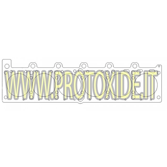 Reinforced cylinder head gasket with separate rings from BMW M20B25 E30 SUPPORT