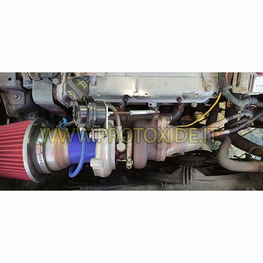 Auspuffkrümmer aus Stahl Turbo Transformation Fiat Punto und Fiat Grandepunto 1200 8v Feuerwehrauto Auspuffkrümmer aus Stahl ...