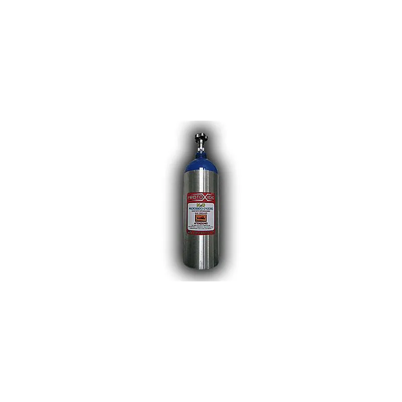 Cilindro de óxido nitroso de 4 kg en aluminio Cilindro de óxido nitroso de 4 kg en aluminio