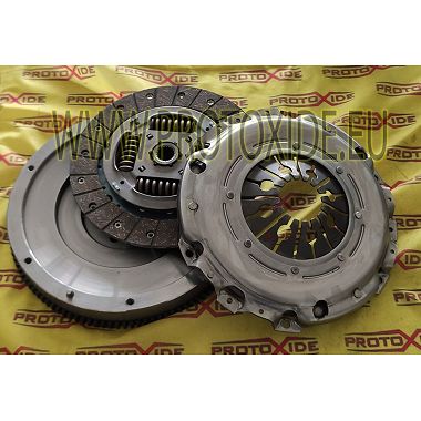 Single mass steel flywheel kit Reinforced clutch JEEP COMPASS 1600 120hp Mjet TurboDiesel engine 55260384 CRD Steel flywheel ...