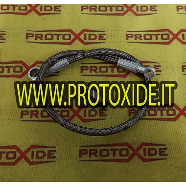Oil tube in a metal sheath for one Punto GT Turbo 1600 8v Oil pipes and fittings for turbochargers