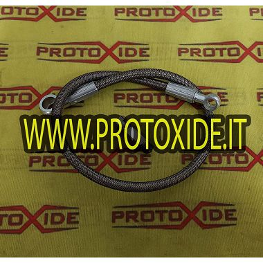tube de l'huile dans une gaine métallique pour une Punto GT Turbo 1600 8v Tuyaux d'huile et raccords pour turbocompresseurs