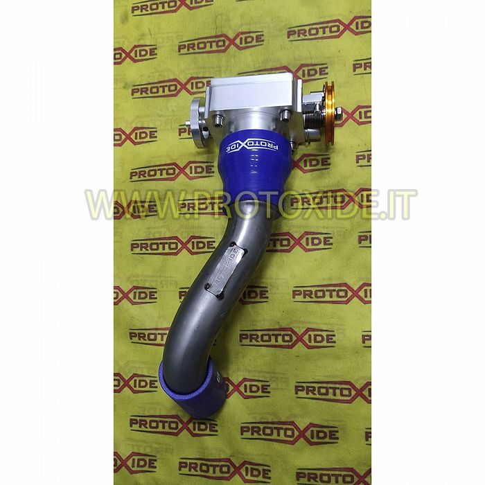 Fiat Punto GT manguito corto de acero inoxidable que conecta el cuerpo del acelerador 65-70 mm Fiat Punto GT manguito corto de acero inoxidable que conecta el cuerpo del acelerador 65-70 mm