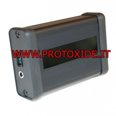 Knock controller with display with data ACQUISITION on SD CARD knock Knocking controller