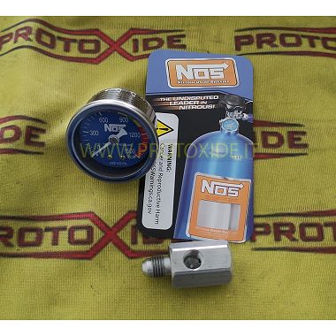 NOS pressure gauge for chromed nitrous oxide Spare parts for nitrous oxide systems