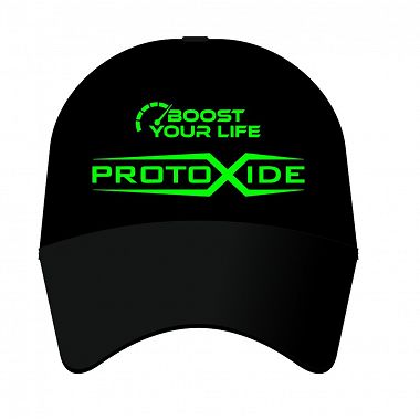 Gorra ProtoXide Boost Your Life Black Gadgets de comercialización de ropa ProtoXide