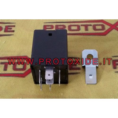 Relé de impulsos 24v control negativo o positivo DC Interruptores y pulsadores