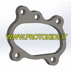 Φλάντζα εξαγωγής για downpipe Turbo Renault 5 - Fiat Punto GT GT23 -GT25 IHI Garrett αυθεντικές Φλάντζες για Turbo, Downpipe