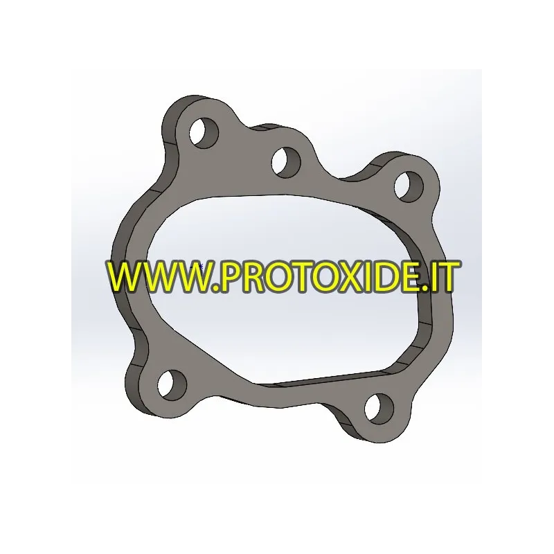 Výfuková príruba pre downpipe Turbo Renault 5 - Fiat Punto GT GT23 - GT25 IHI Garrett originál Výfuková príruba pre downpipe Turbo Renault 5 - Fiat Punto GT GT23 - GT25 IHI Garrett originál