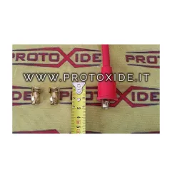 Set drept și cap terminal pentru cablu bujie pe bobină sau capac Cablul bujiei - Terminale pentru bricolaj