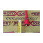 Cap and straight terminal for spark plug cable on coil or cap